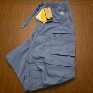 Nike ACG Smith Summit 2 in 1 Convertible Cargo Pants Shorts FN0428-491 Blue XL